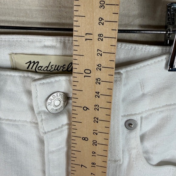 New Madewell Curvy High Rise Skinny Jeans size 24 Petite White - Picture 11 of 12